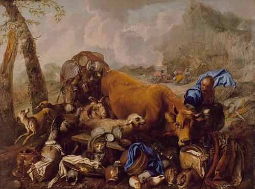 Noah's Sacrifice after the Deluge, 1650, 