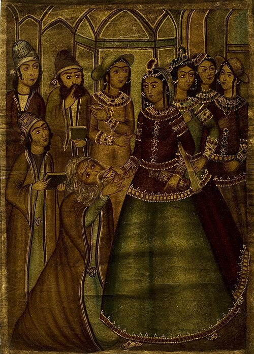 Shaykh Sanan and the Christian Maiden, 1850, 