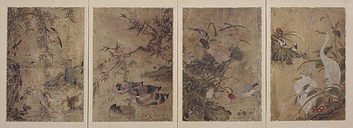 Birds and Flowers, , 