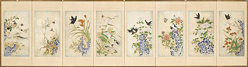 Birds and Flowers, 1850, 