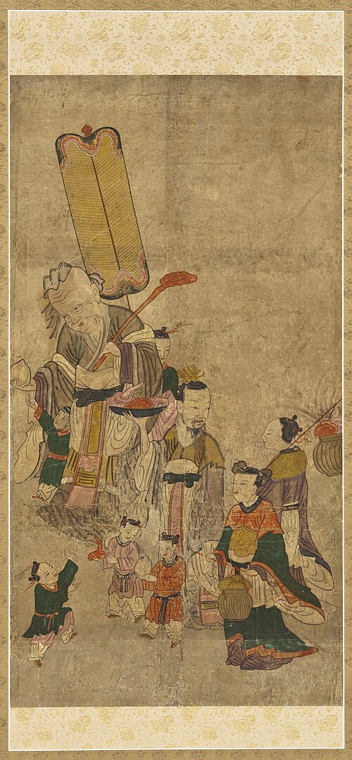 Dongfang Shuo (Tongbang Sak), one of the Eight Chinese Immortals, 1750, 