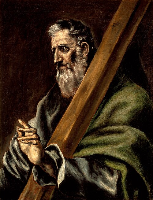 The Apostle St. Andrew, 1600, 