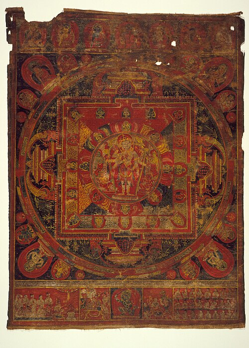Mandala of Amoghapasha Lokeshvara, 1542, 