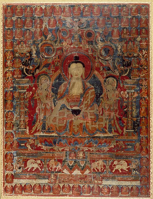 The Supreme Physician (Bhaishajyaguru) and His Celestial Assembly, 1450, 