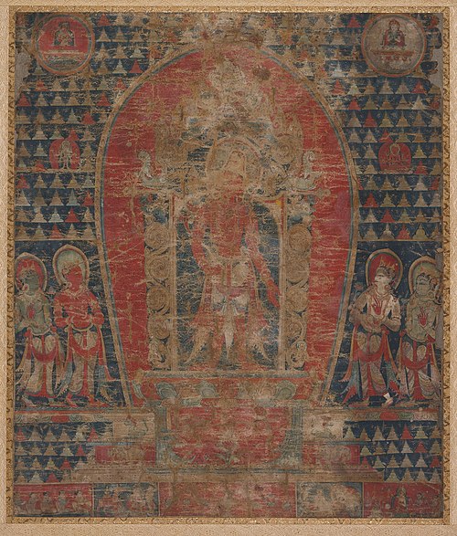 The Bodhisattva Avalokiteshvara and Four Taras, 1387, 