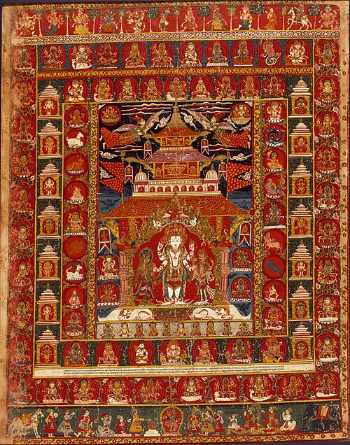 Mandala of Vishnu, 1681, 