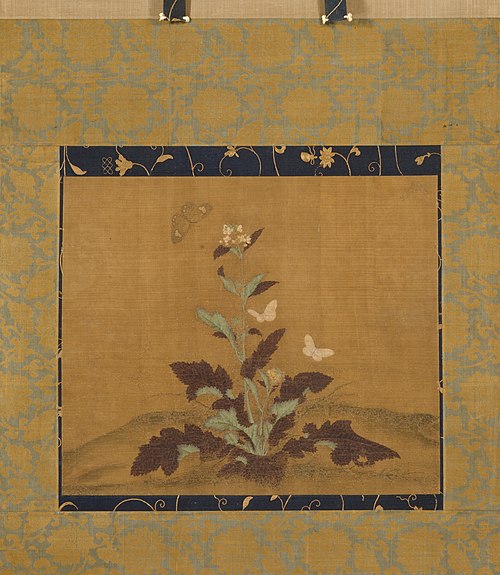 Mustard Plant and Butterflies, 1500, 