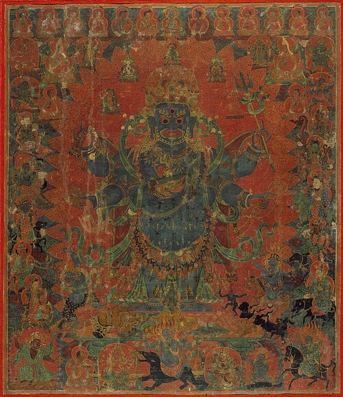 Mahakala and his Entourage, 1500, 