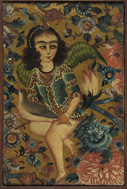 Angel with Bird, 1850, 
