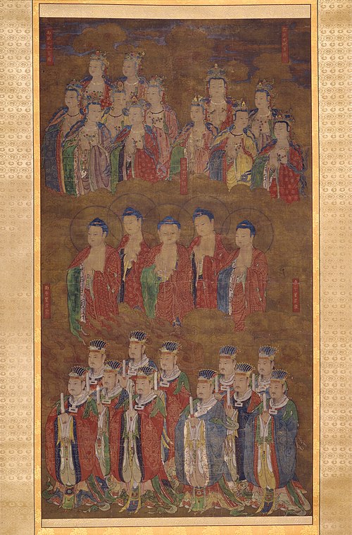 Celestial Buddhas and Deities of the Northern, Western, and Central Dipper Constellations, 1500, 