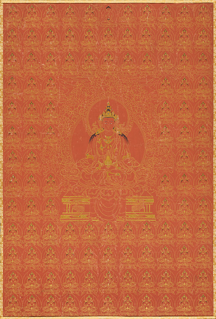 Myriad Amitayus, the Buddha of Eternal Life, 1800, 