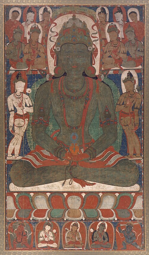 Karma Amitayus, From a Mandala of the Ninefold Amitayus, 1150, 