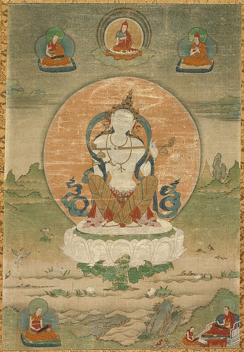 The Goddess Sarasvati, 1750, 