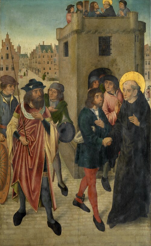 Saint Leonard Liberating Captives, 1487, 