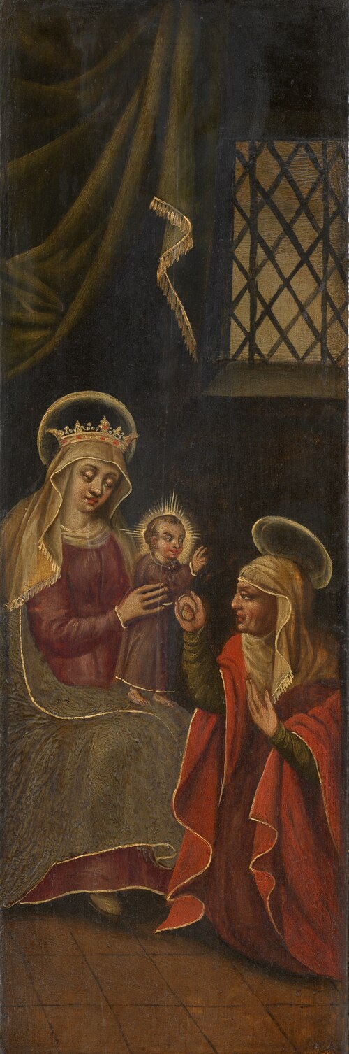 Madonna and Saint, 1650, 