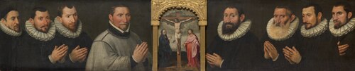 Calvary Amongst Portraits, 1590, 