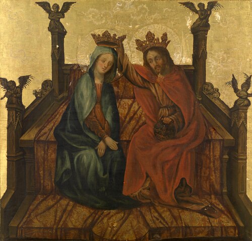Coronation of Mary, 1380, 