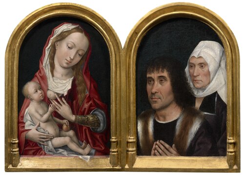Madonna with Two Donors, 1515, 