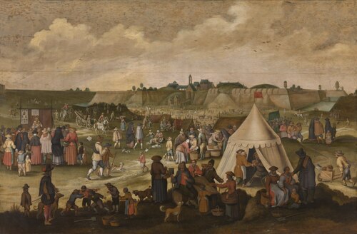 The Antwerp Castle, 1610, 
