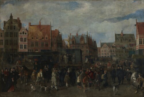 Fair on the Antwerp Meir, 1660, 