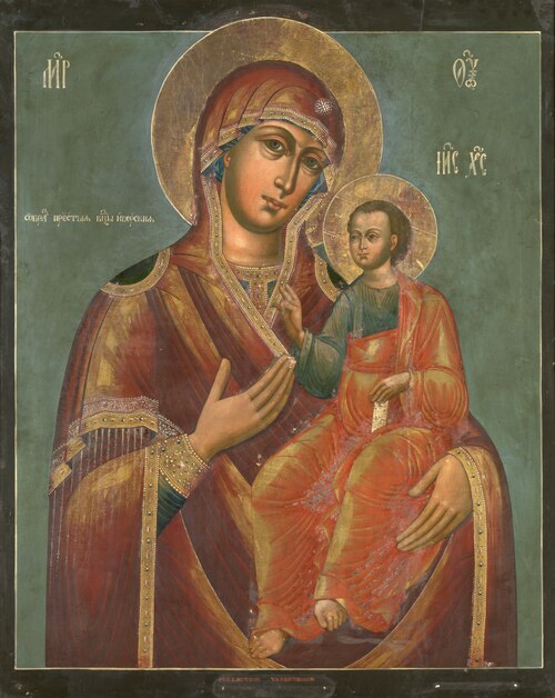 Mother of God from Iviron, 1750, 