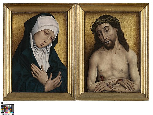 Mater Dolorosa and Man of Sorrows, 1476, 