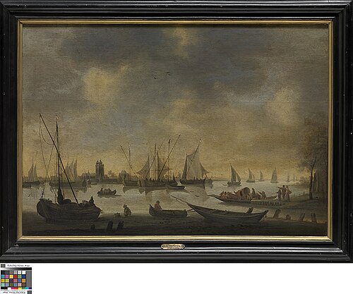 Rivierlandschap, 1651, 