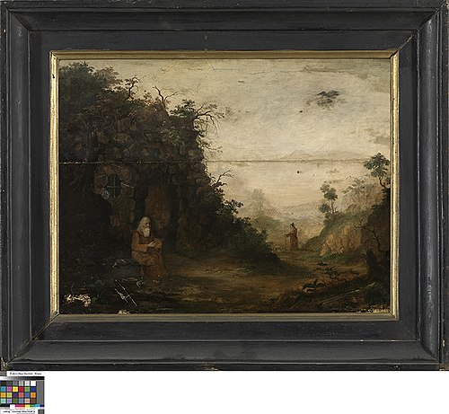 Het bezoek van Antonius aan Paulus de Kluizenaar, 1601, 