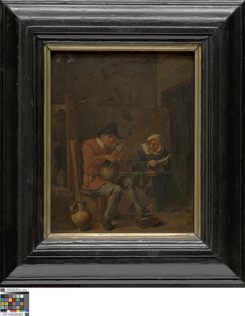 Musicerend paar, 1610, 