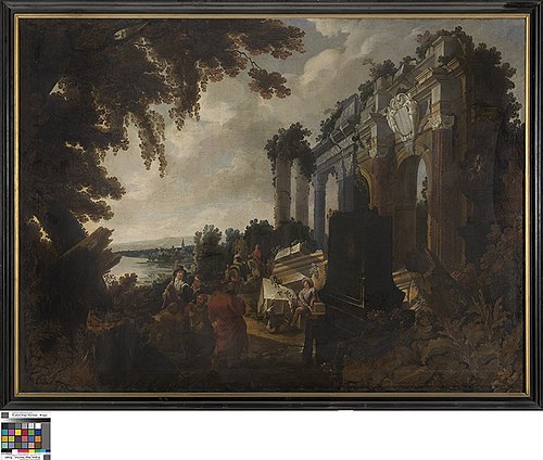 Landschap met ruïnes, 1781, 