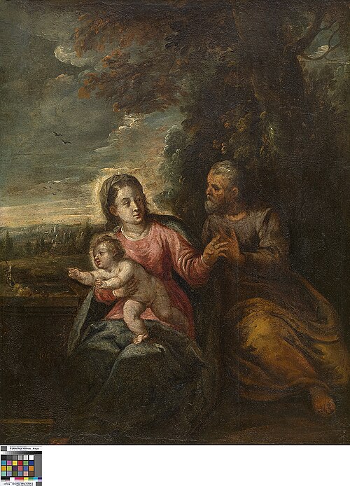 Rest on the Flight into Egypt, 1601, 