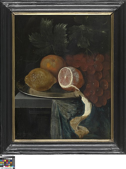 Stilleven met fruit, 1651, 