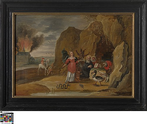 Verzoeking van de heilige Antonius, 1601, 