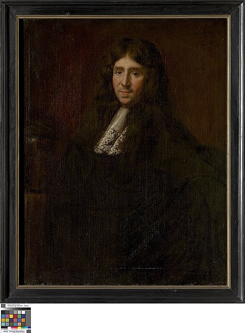 Portret van Adrianus Lanchry, 1701, 
