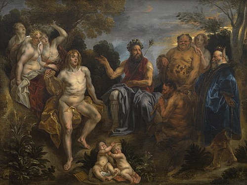 Le Jugement de Midas, 1650, 