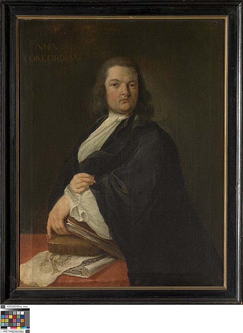Portret van Carolus Danckaert, 1701, 