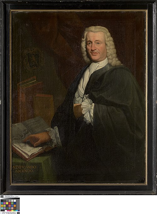 Portret van Joannes Bauwens, 1751, 
