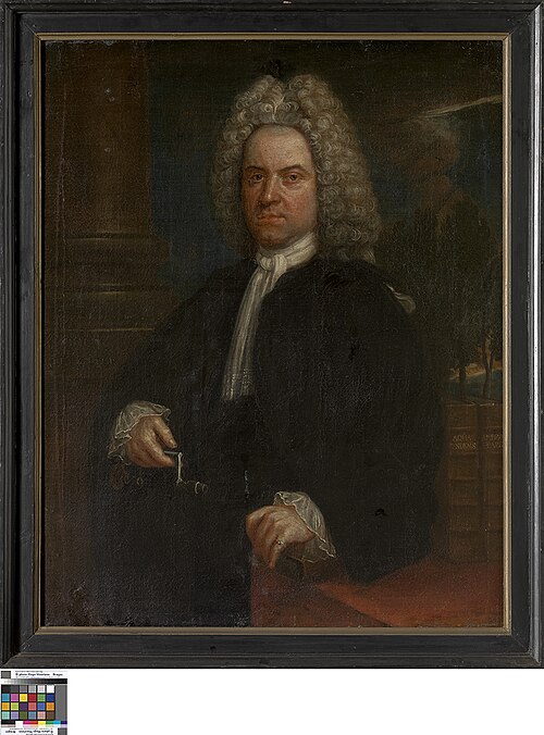 Portret van Joannes van Ockerhout, 1701, 