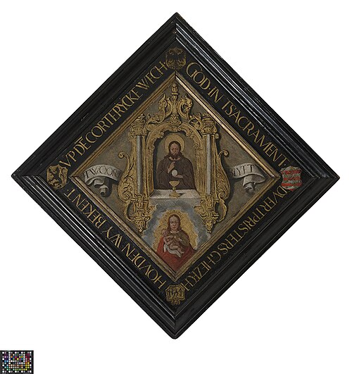 Panel of a Brotherhood, 1554, 