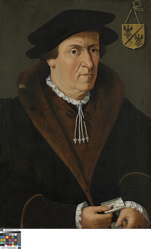 Portrait of Jan de Fevere, 1540, 
