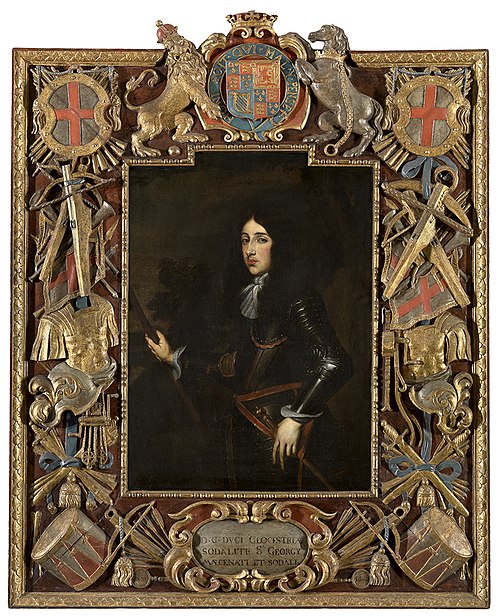 Portrait d'Henry Stuart, duc de Gloucester, 1662, 
