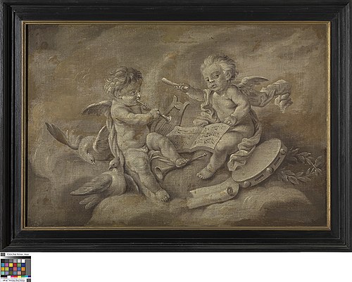 Musicerende engeltjes, 1751, 