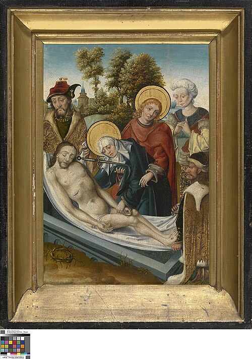 Entombment, one of the Seven Sorrows of Mary, 1501, 