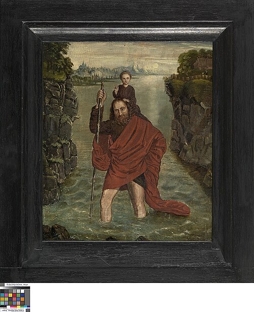 Saint Christopher with the Infant Christ, 1501, 