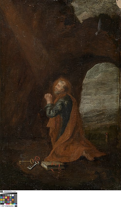 Heilige Petrus in gebed, 1601, 