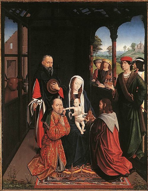 L'Adoration des mages, 1500, 