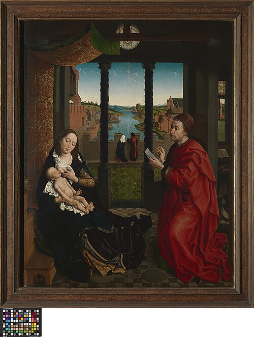 Saint Luke drawing the Madonna, 1500, 