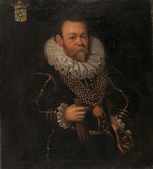 Portrait of Jan van Duvenvoorde, called the Admiral of Warmond, 1597, 