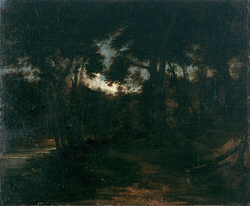Woodland Scene with Stallholders, 1650, 