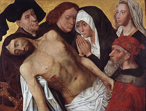 The Lamentation of Christ, 1600, 
